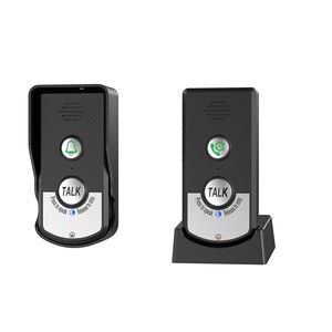 El sistema de intercomunicación inalámbrico más vendido con sonido claro y timbre de amplio rango e intercomunicador de mano para el hogar