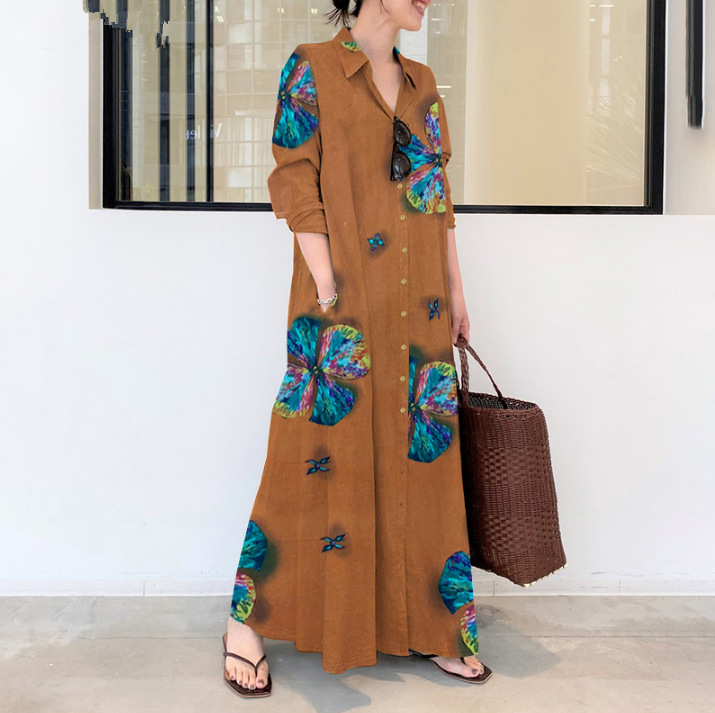 Orange Floral
