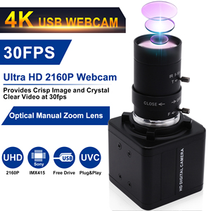 ELP 4K 3840*2160 Webcam IMX415 CS Mount Varifocus Lens Mini PC USB Computer Camera per Windows Android Mac Linux Raspberry Pi - Product Image 3