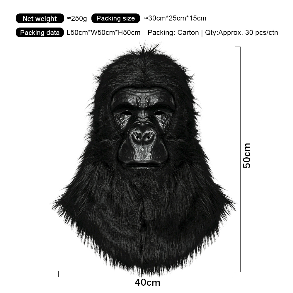 Black Open Mouth Gorilla