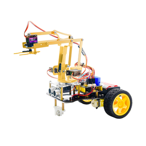 Werkseitige Lieferung Keyes tudio 4DOF Mechanischer Roboterarm Auto Kit Lern roboter Spielzeug Stiel Roboter Kit für <span class=keywords><strong>Arduino</strong></span>