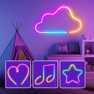 Wifi SMD <strong>5050</strong> RGB <strong>LED</strong> Strip Light 24V 36W IP65 Smart Tuya APP Control Smart Neon Strip Light With Power Adapter - Product Image 6
