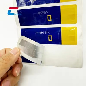 車のトレーシング用の工場カスタム両面印刷パッシブRFIDUHFフロントガラスウェットインレイ - Product Image 3