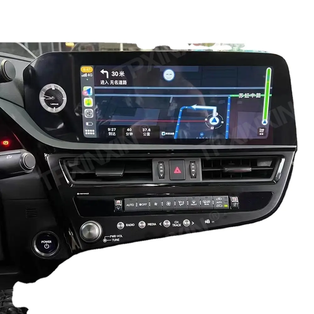 ل كزس ES 2020-2022 راديو السيارة الاندورويد GPS والملاحة Mult وسائل الإعلام السيارات ستيريو رئيس وحدة