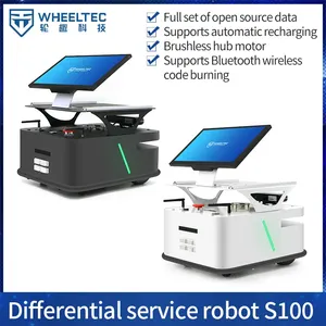 Open Source Differential Service Robot S100 Automatisches Aufladen des Rad motors ROS Mapping SLAM Navigation Raspberry Pi - Product Image 6