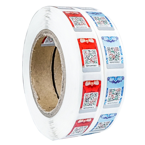 Custom Genuine Three-dimensional Tag Tamper Evident Serial Number <strong>Verification</strong> Self-adhesive Sticker Security Label with QR <strong>Code</strong> - Product Image 5
