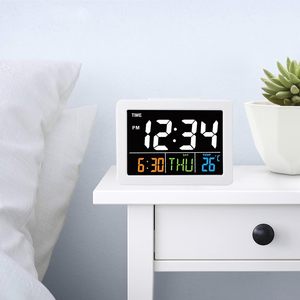 Custom Temperature Calendar Led Smart Desktop <strong>Digital</strong> <strong>Clock</strong> - Product Image 1
