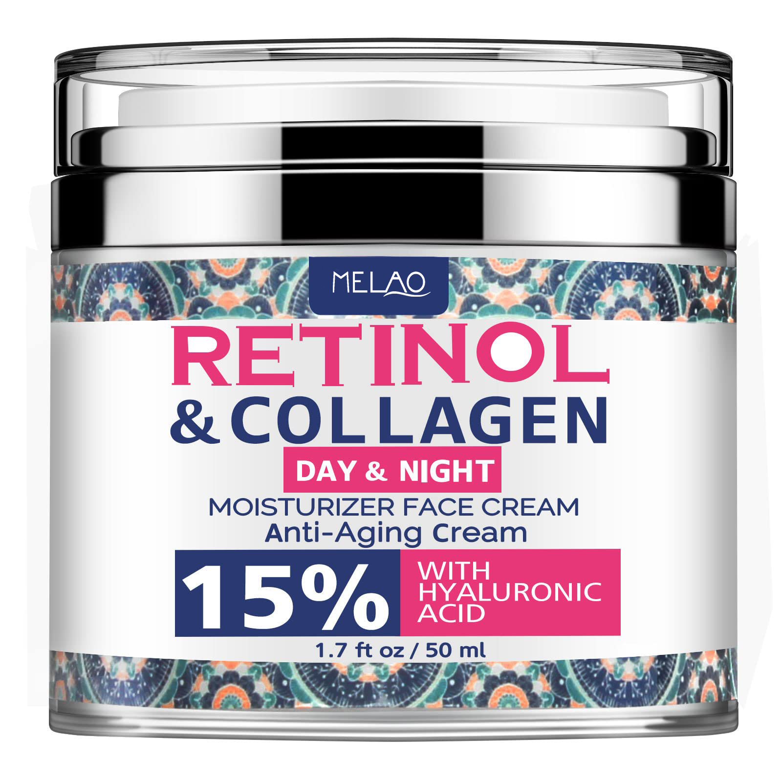 Crème hydratante pour le visage au collagène