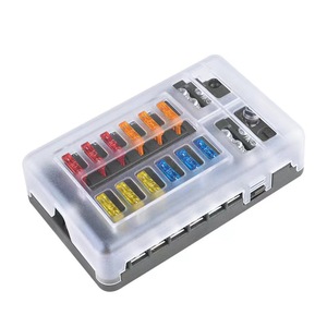 12V 32VヒューズホルダーパネルLED付き12ウェイヒューズブロックボックス - Product Image 6