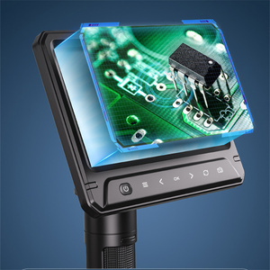 Microscopio Digital HD de 7 pulgadas, microscopio Digital OEM, 12 millones de píxeles, negro para reparación móvil, Monocular, modulación de haz LED 331A - Product Image 4