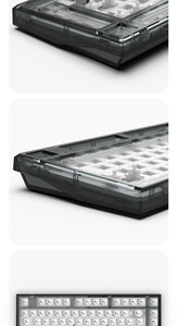 Kit de teclado mecánico para videojuegos, Kit de teclado personalizado con USB, PCB, 82 teclas, programador artesanal, almohadilla de silicona RGB, con cable - Product Image 4