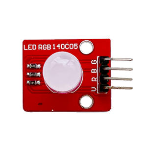 Modulo LED full-color RGB blocco elettronico da costruzione 5V a tre colori compatibile 10mm ad alta luminosità RGB modulo LED full-color