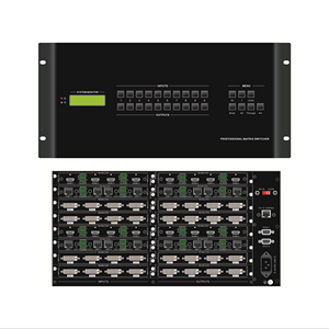 Matriz híbrida HD MAX32 de 32 canales para control de sistema de videoconferencia hdm1 conmutador de matriz profesional 32 entradas 32 salidas - Product Image 1
