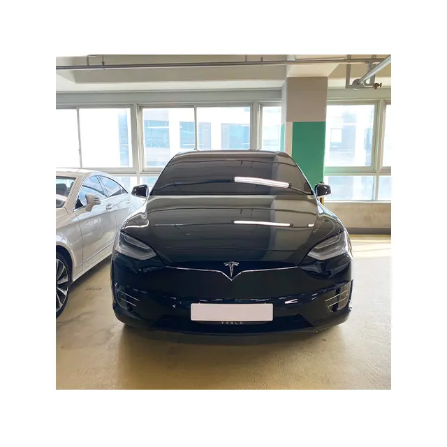 Proveedores coreanos venden coches usados de calidad 2020 Tesla modelo X rendimiento kilometraje 15.300 km Tesla coche usado