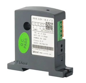 Acrel BA10-AI/I elektrischer Wandler Ausgang 4-20mA AC analoger Signal wandler Wechselstrom sensor