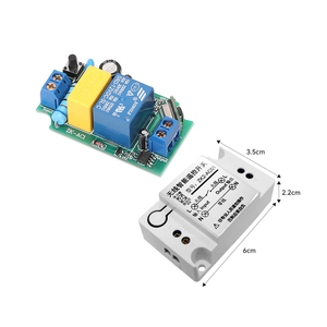 433MHz AC 110V 220V <strong>Wireless</strong> RF Remote <strong>Control</strong> Switch 1CH <strong>Relay</strong> Module Receiver for Led Light Bulb DIY <strong>Control</strong> - Product Image 2
