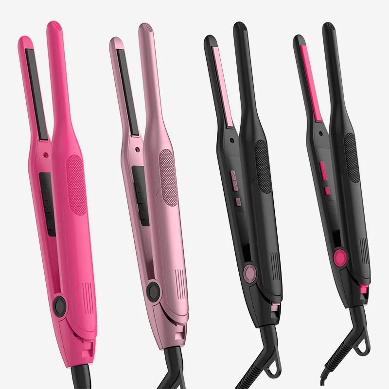 Cabelo Ferro Flat Iron Alta Qualidade Alisamento Lápis Alisadores Mini Flat Iron