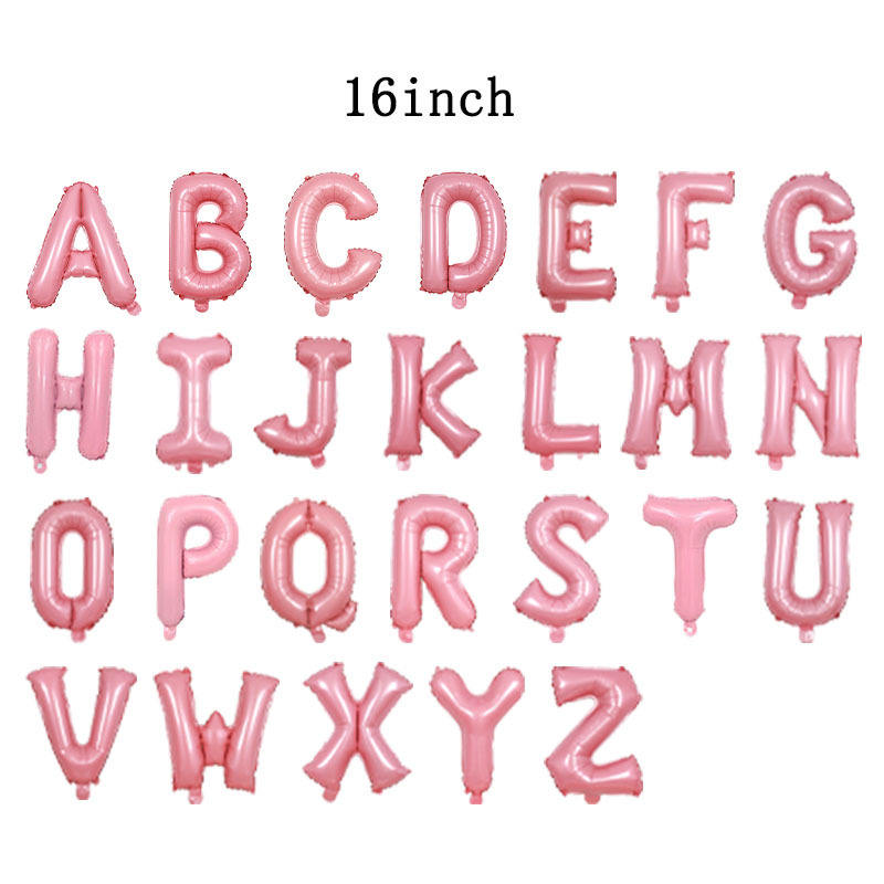 บอลลูนสีชมพู16นิ้ว