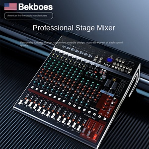 Doğrudan fabrikadan profesyonel 16DSP Metal ses konsolu mikser ekolayzır 12/16 yönlü büyük ölçekli kaynağı ile - Product Image 5