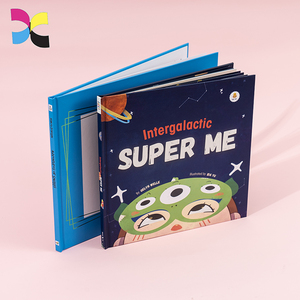 Заводская изготовленная на заказ книга для чтения с печатью картонная обложка книга глянцевая ламинированная детская книга для раннего обучения - Product Image 1