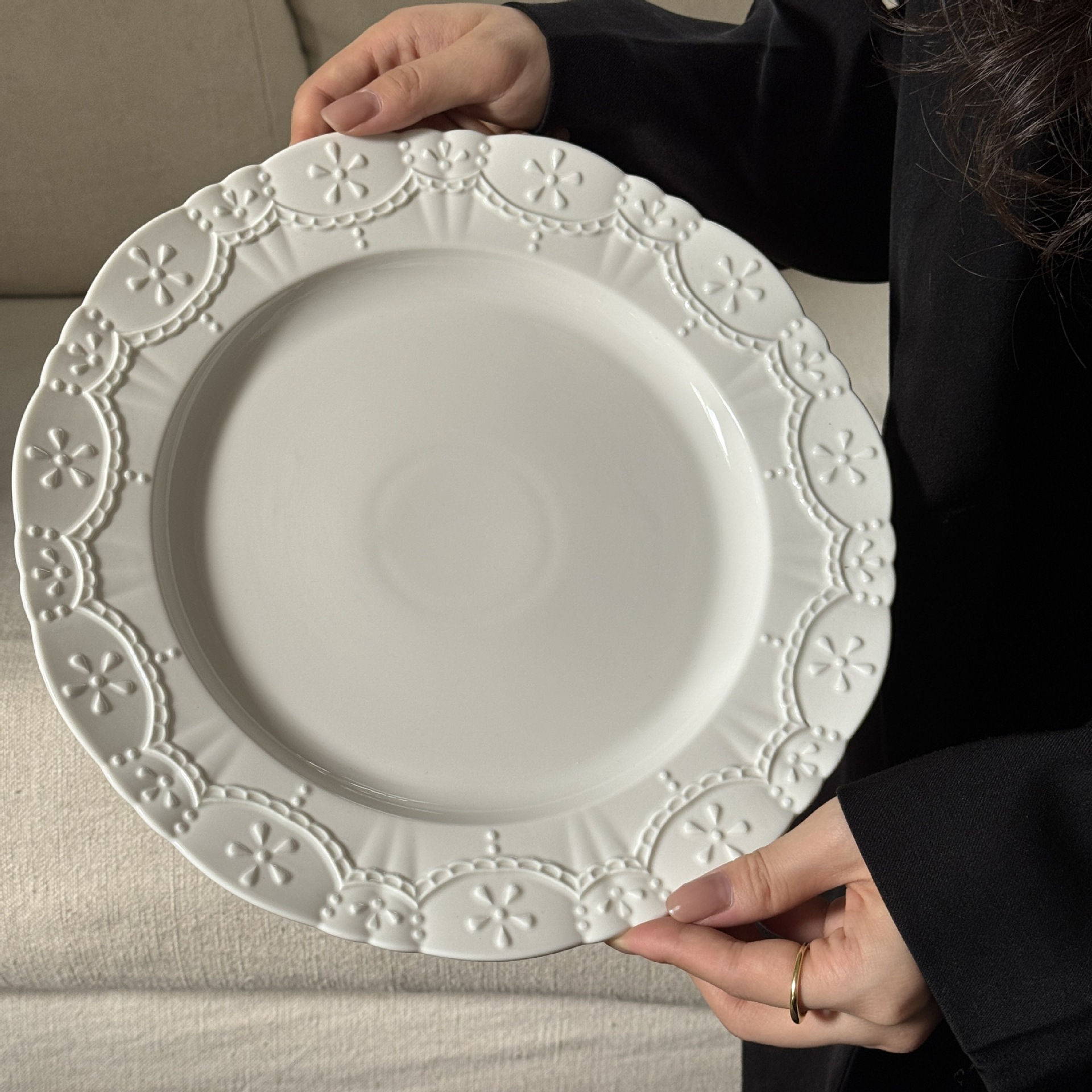 Plato Starlight de 12 pulgadas, modelo 313.