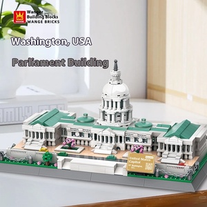 Wange Washington Capitol Compatible Building Block Set Small Particle Educational Plastic Model <strong>Toys</strong> for Children Assemble 5235 - Product Image 5