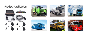 24V Truck Blind Spot Detection <strong>Reversing</strong> Aids Alarm System, Wireless <strong>LED</strong> <strong>Display</strong> with 4pcs Parking <strong>Sensors</strong> for Heavy Vehicle - Product Image 6