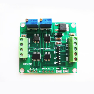 Kleines Vollbrücken-Wägezellen verstärker modul Elektronik waage Sender Gewichts sensor Signal wandler 4-20mA 0-10V Ausgang - Product Image 1