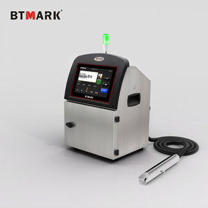 Tinten strahl drucker mit kleinem Zeichen Tinten strahl Batch-Codierung CIJ-Drucker Voll automatisches Logo-Barcode-Code-Druck gerät