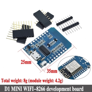 ESP8266 ESP-12F Development Board - D1 Mini NodeMCU mit CH340G USB WiFi Modul für IoT Lua Programmierung 3.3V