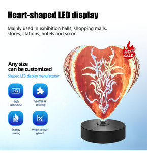 หน้าจอวิดีโอ LED ทรงกลมขนาด360องศาสำหรับใช้แสดงพิกเซลขนาดเส้นผ่านศูนย์กลาง1.8มม. หน้าจอวิดีโอ LED ทรงกลมแบบกำหนดเอง - Product Image 3
