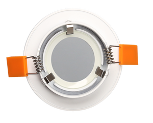 EVOLITELL alüminyum LED Downlight konut krom çerçeve GU10 montaj halkası COB girinti tavan ışık