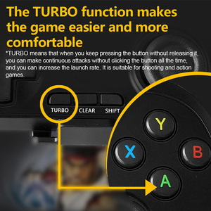 Precio de fábrica Inalámbrico BT Gaming Button Gamepad Joystick Consola de video Controlador de juegos con función de vibración - Product Image 4