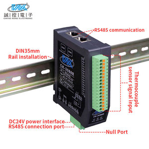 CK-3088R modulo di acquisizione termocoppia ingresso analogico Modbus-RTU protocollo comunicazione tre-terminale di isolamento tipo T - Product Image 2