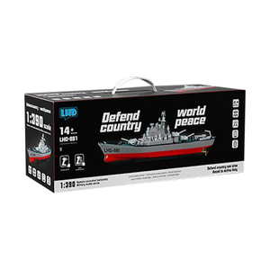 1/390 קרב צבאי צעצועי קרב שליטה מרחוק <span class=keywords><strong>RC</strong></span> ספינת מלחמה <span class=keywords><strong>RC</strong></span> קרוזר דגם