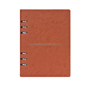 <strong>Custom</strong> <strong>Make</strong> Tomoe River Planners 100 Ruled Pages Leather Binder Journal Cover 6-Hole System A5 Diary Ring Binder <strong>Notebook</strong> - Product Image 2