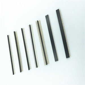 2.0mm 2*40P pin başlık tek sıra r/a altın kaplama konnektör aksesuarları profesyonel fabrika iletişim pirinç pim - Product Image 5