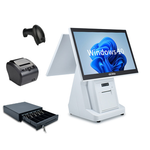 Встроенный 80 мм Термопринтер Windows все в одной системе POS для бизнеса - Product Image 2