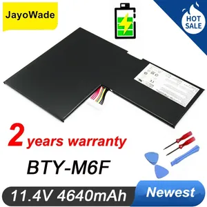 <span class=keywords><strong>MSI</strong></span> GS60 için fabrika BTY-M6F Laptop batarya MS-16H2 MS-16H4 2PL <span class=keywords><strong>6QE</strong></span> 2QE 2PE 2QC 2QD 6QC 6QC-257XCN serisi 11.4V 4640mAh BTY M6F