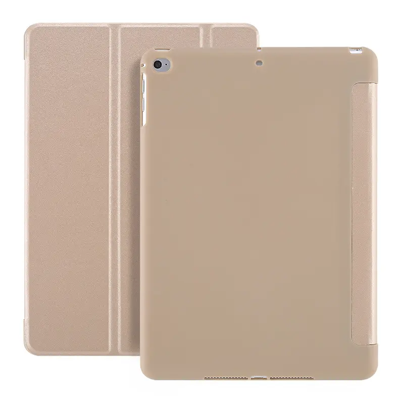 Casing Tablet bangun pintar TPU, penutup pelindung tepi lembut untuk iPad Mini 4 7.9 inci
