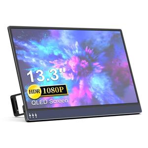 HOTUS 13,3 Zoll OEM ODM Monitor Voll ausgestatteter Typ-C-Verbindungs monitor IPS-Panel 1920*1080 Full HD Monitor Mini-PC Laptop Verwendung - Product Image 2