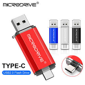 Type C OTG usb闪存驱动器记忆棒，type-C usb闪存驱动器，otg 8G 16g32gb 64gb 128gb 256g pendrive用于手机平板电脑 - Product Image 1