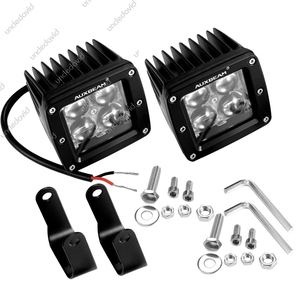 3 inç 24w spot 4D led sis işık 4 adet * 6w led sürüş ışık çalışma ışığı SUV ATV tekne 4*4 dually 24w Led aksesuarları - Product Image 2