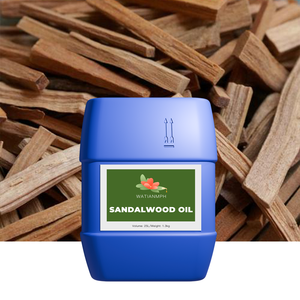 Aromatik difüzör mum sabun yapımı için saf doğal sandal ağacı yağı - Product Image 1