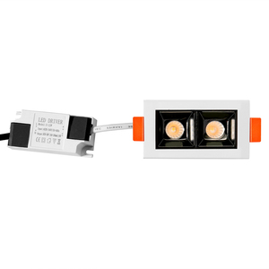 Optimum aydınlatma için 5-Head 10W & 20W LED gömme lineer Downlight ticari ofis tavan spot - Product Image 6