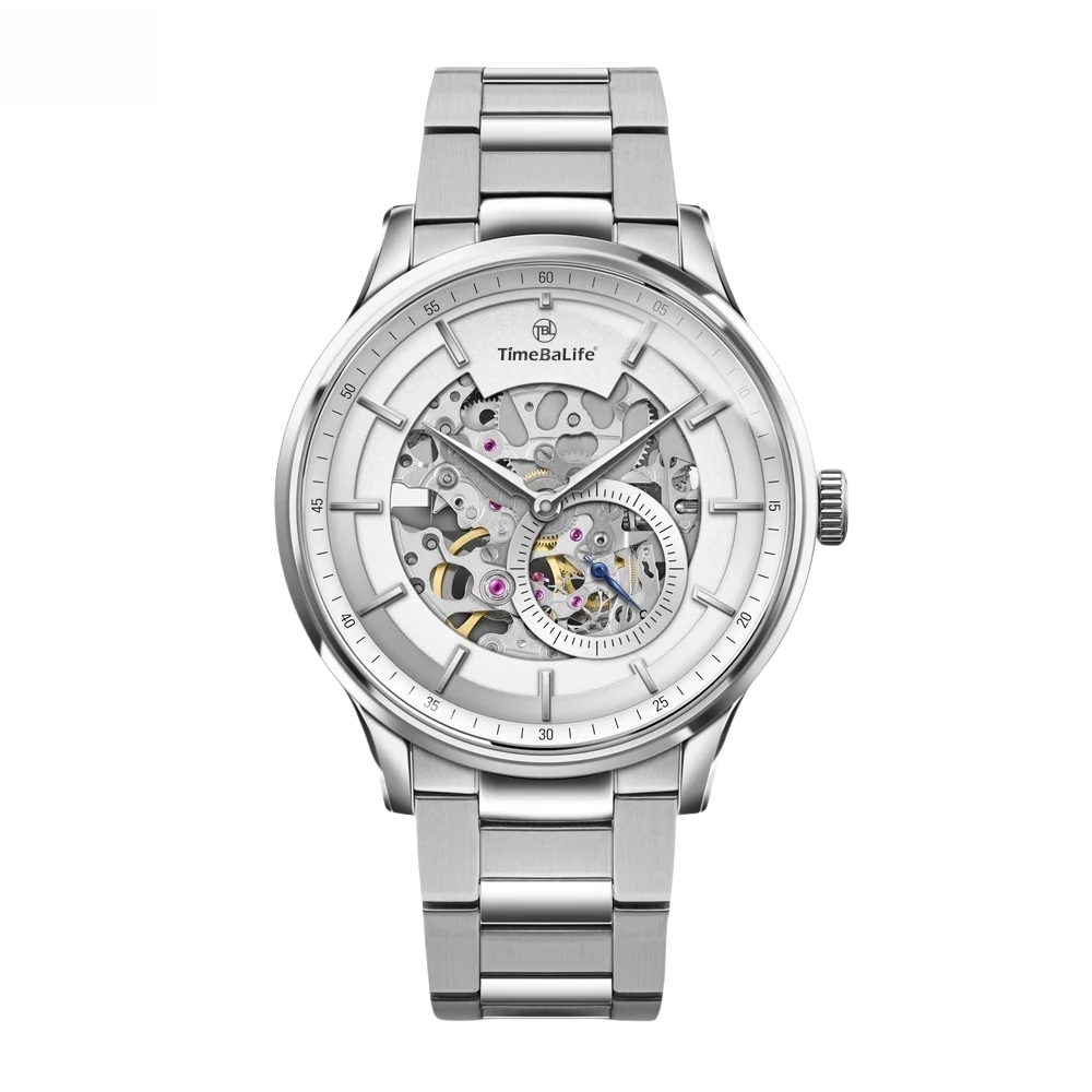 White Dial Stainless Steel Bracelet