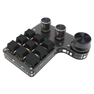 Teclado de diseñador, 3 botones, 9 teclas, teclado USB personalizado, teclado de ordenador, teclado de programación de enchufe caliente personalizado