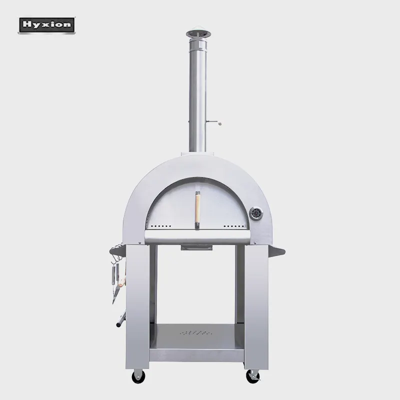 HPO01SS-horno de ladrillos de acero inoxidable para uso doméstico, horno de pizza para uso doméstico, a la venta