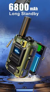 Realptt K300 6800mAh 0.96 el radyosu ile anycheap ucuz 4G POC K300 radyo RTOS sistemi - Product Image 2