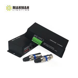 4CH 8A DC12-24V RGB RGBW DMX 512 декодер светодиодный контроллер - Product Image 1